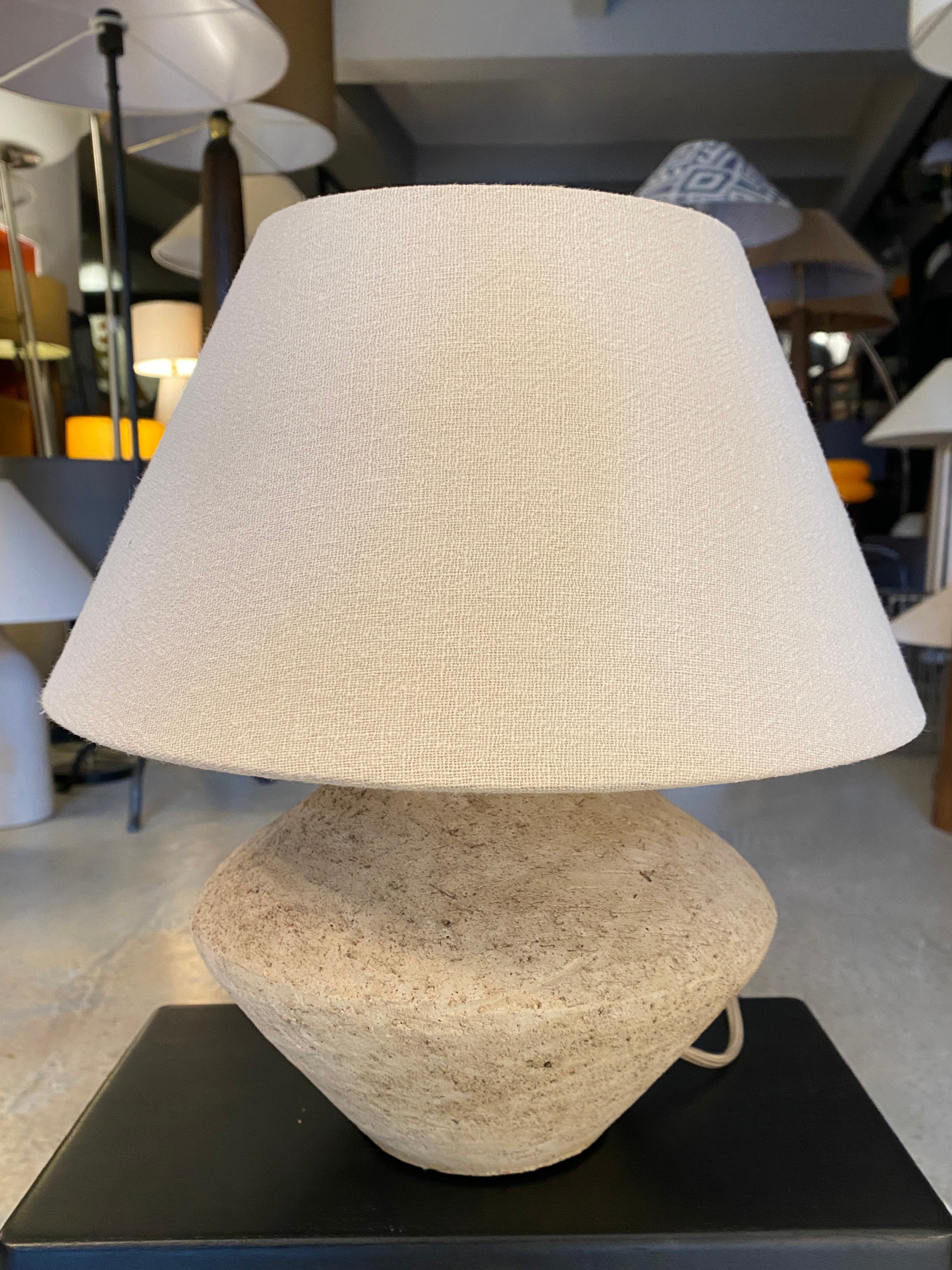 ORTA BOY TABAK-ÇANAK TABANLI ABAJUR