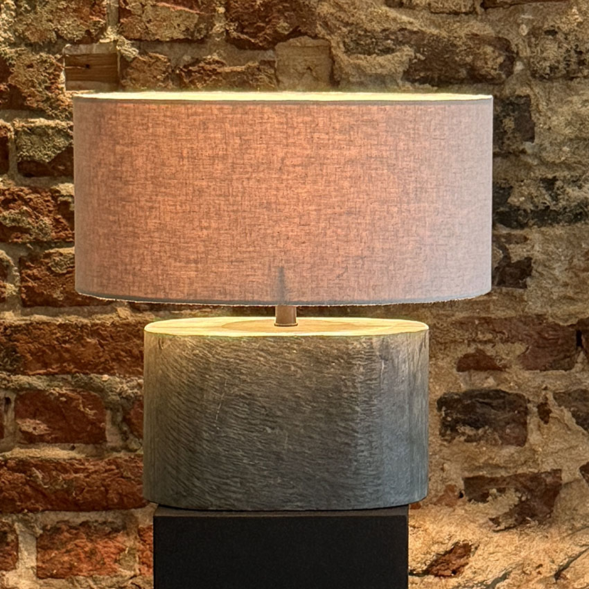 KAYRAK TAŞINDAN ABAJUR