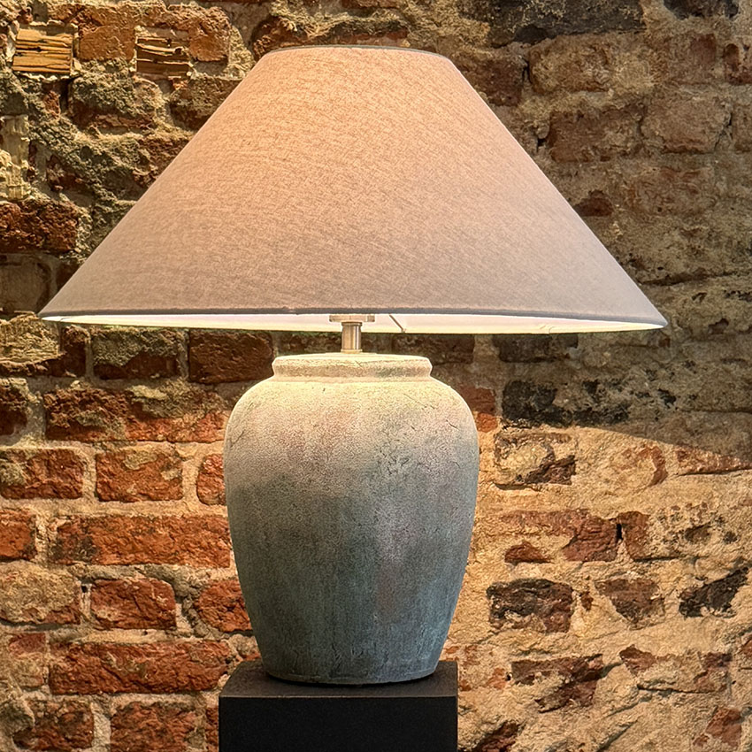 SERAMİK AYAKLI ABAJUR