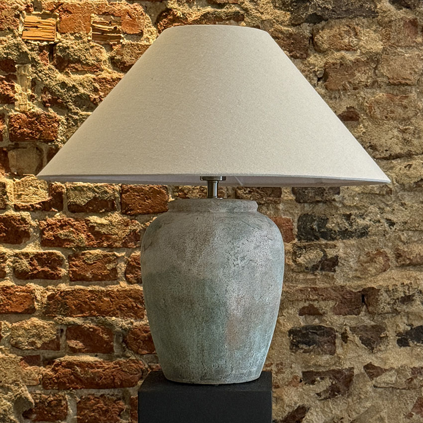 SERAMİK AYAKLI ABAJUR