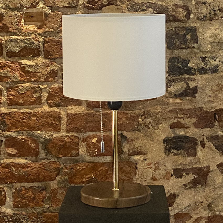 Bohhem Kumaş Başlıklı Abajur Çöl Beji - ÇEKMELİ