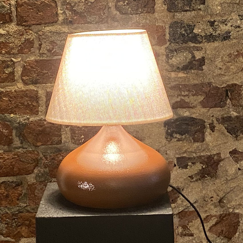 D-Light Motif Abajur Kahverengi