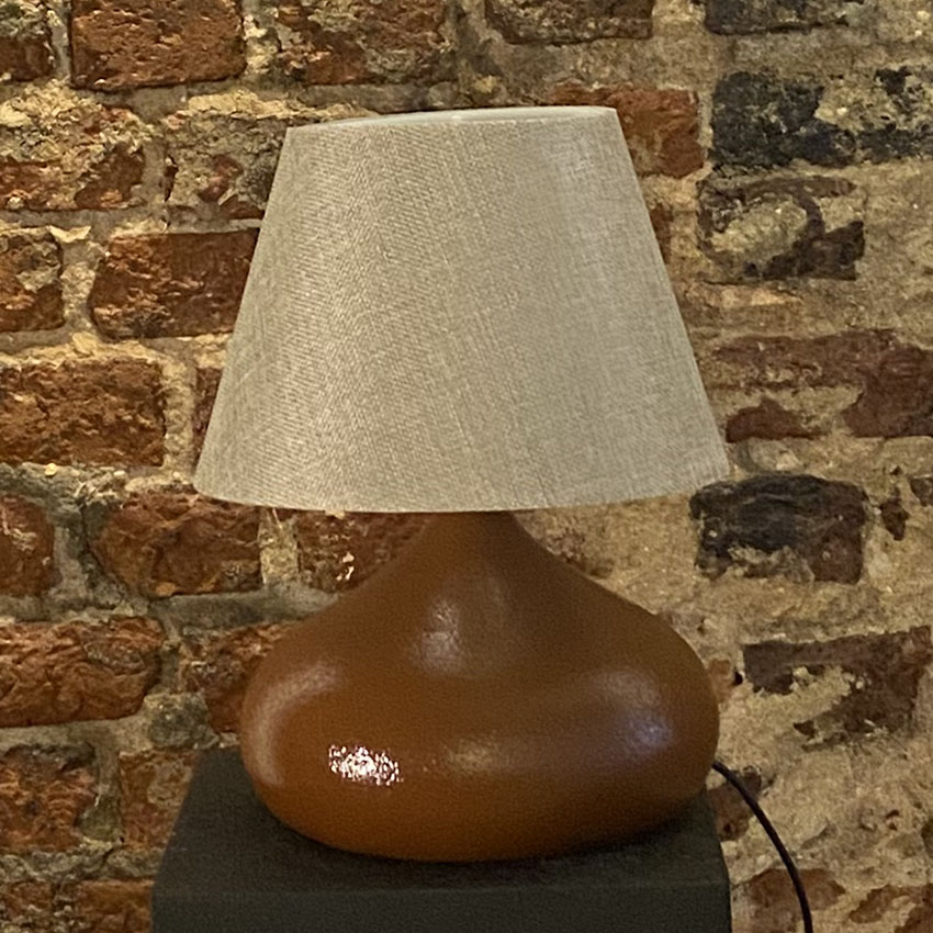 D-Light Motif Abajur Kahverengi