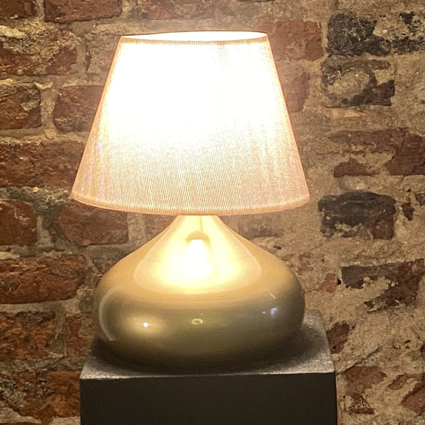 D-Light Motif Abajur Altın