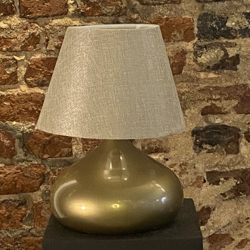 D-Light Motif Abajur Altın