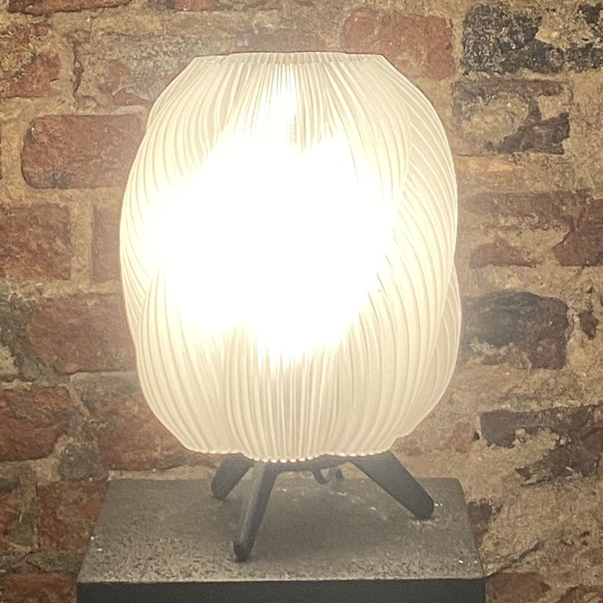 Mcy Dekor Spiral Masa Lambası - 3D