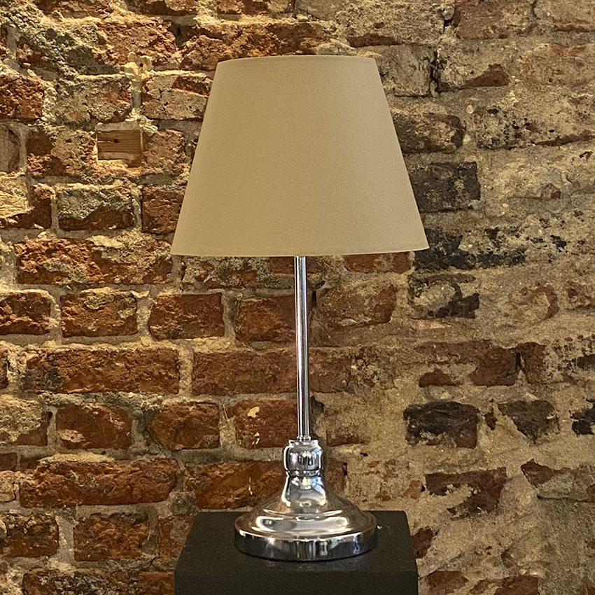 Art&Gift Royal Gold Metal Ayaklı Abajur Pudra Kumaş Başlık Yatak Odası Abajur Salon Masa Lambası