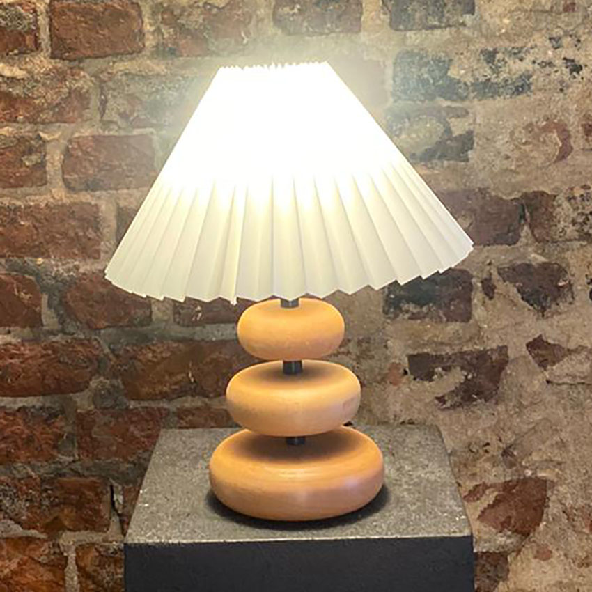 Ahşap Ayaklı Abajur