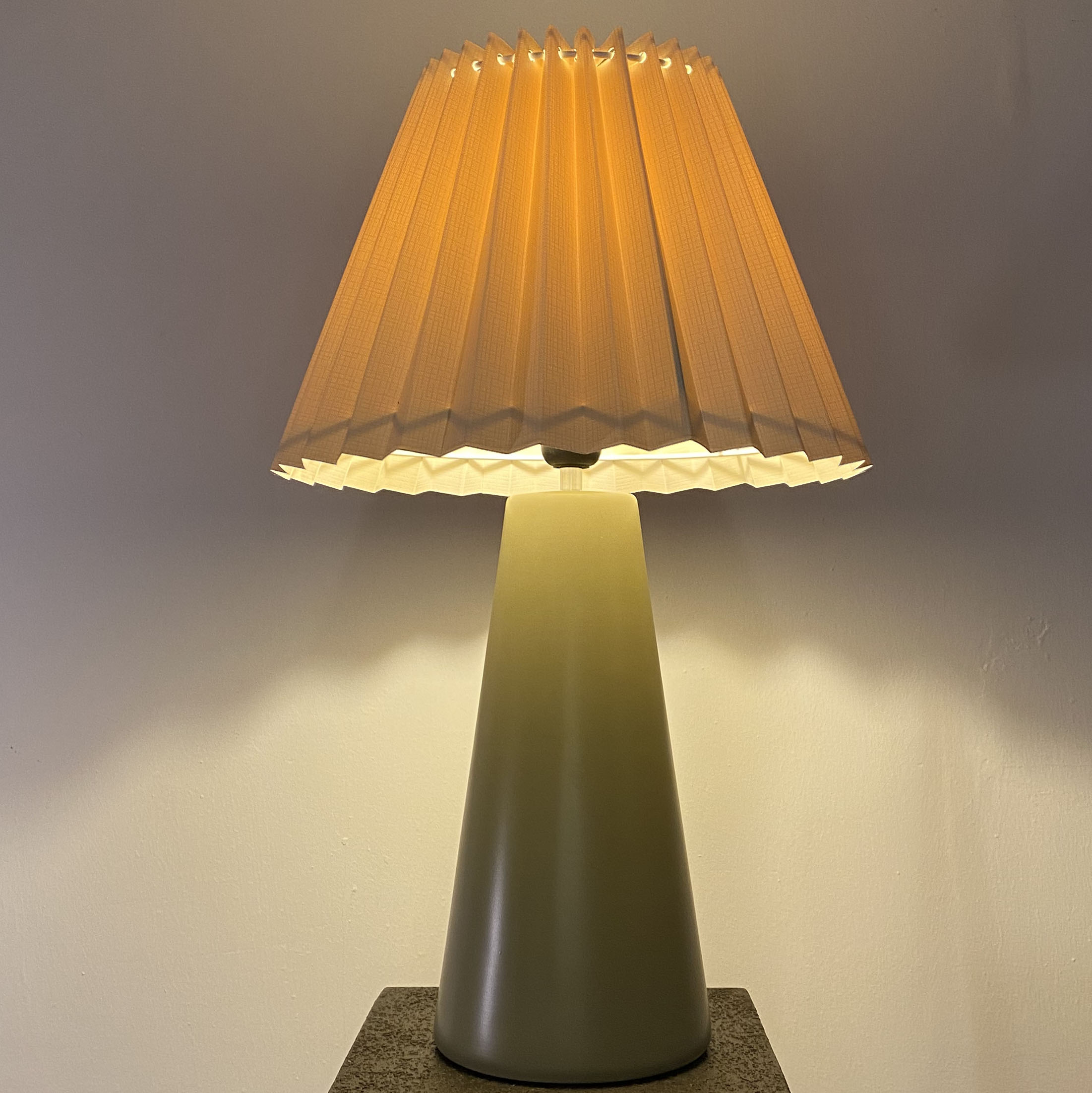 Serrated Abajur Yeşil