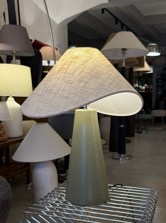 Serrated Abajur Yeşill