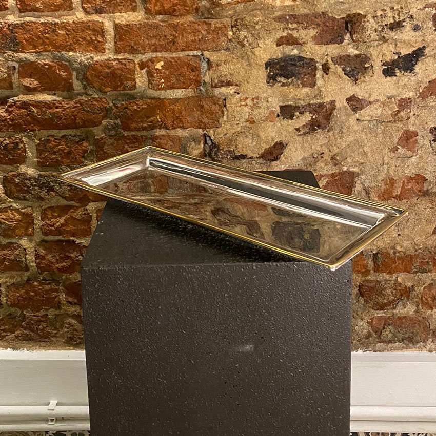 KENARLI DEKORATİF NOEL TEPSİSİ