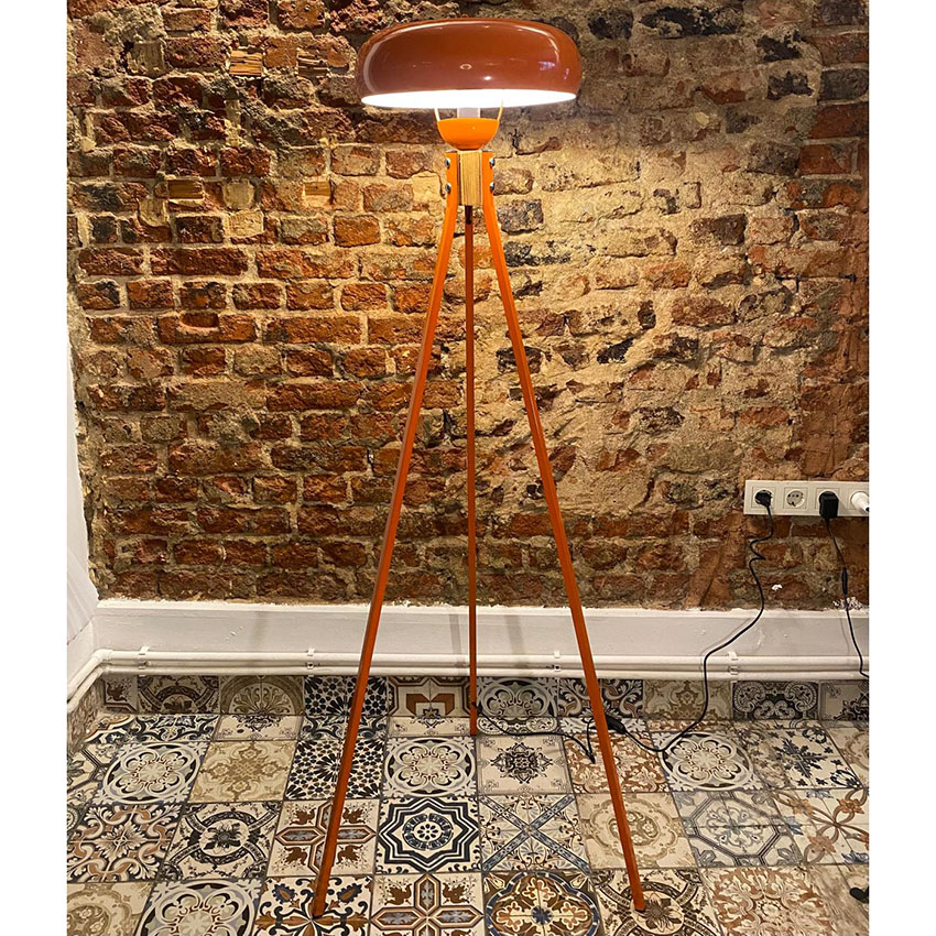 Skylar Smith Başlıklı Lambader Turuncu