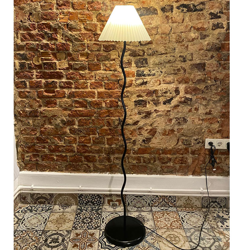 Quinn Lambader Krem-Siyah