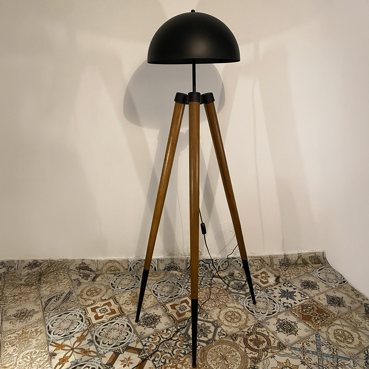 3 AYAKLI METAL KAFALİ LAMBADER