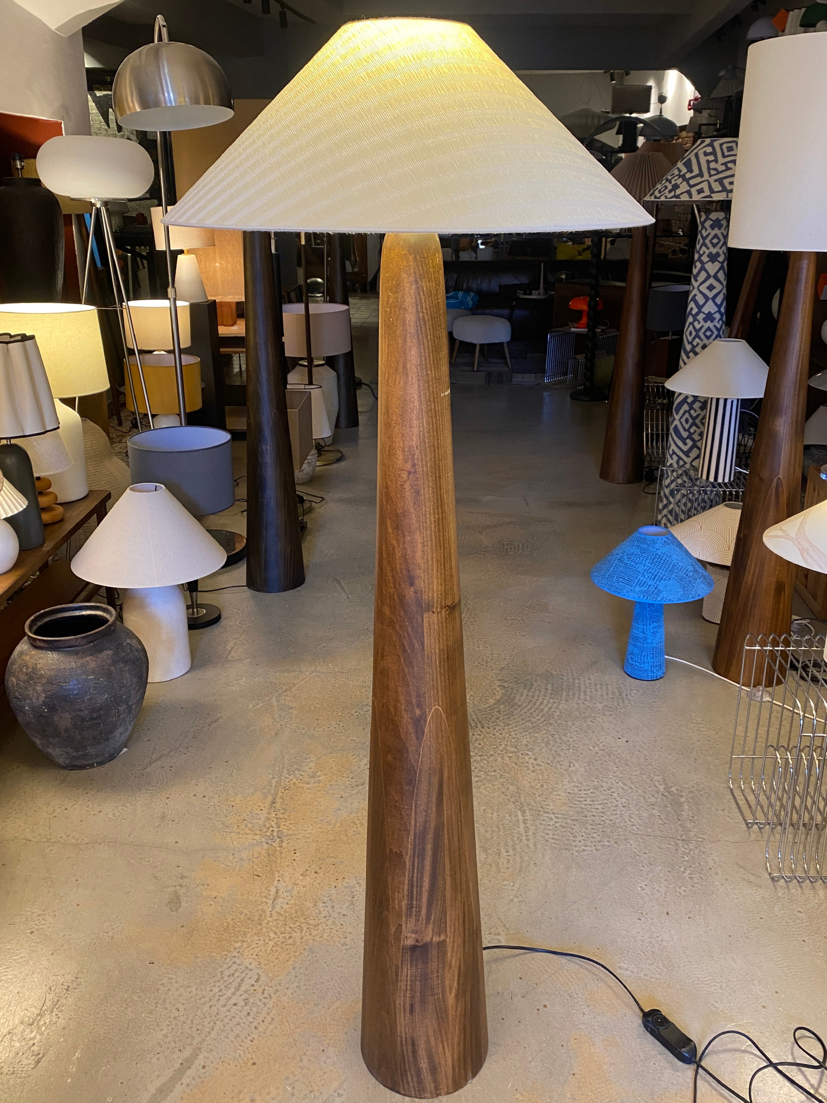 Ahşap Gövdeli Lambaderr