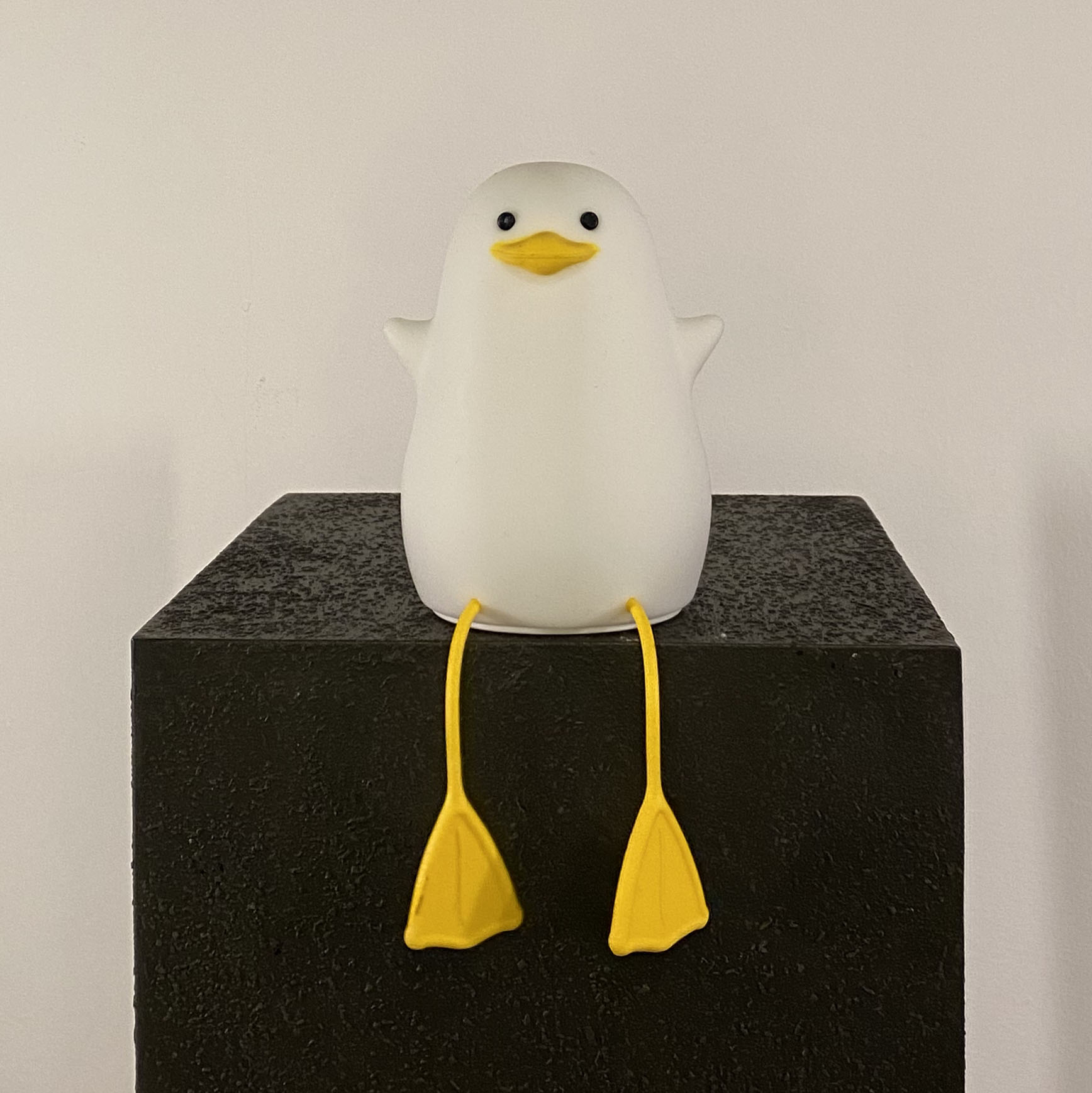 Busstier Ördek Figürlü Silikon Rgb Dokunmatik Gece Lambası